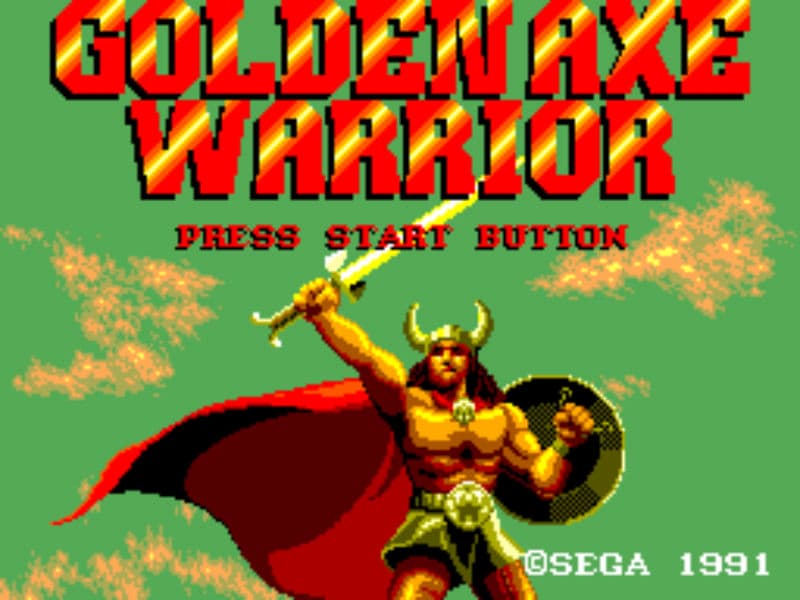 Screenshot de Golden Axe Warrior