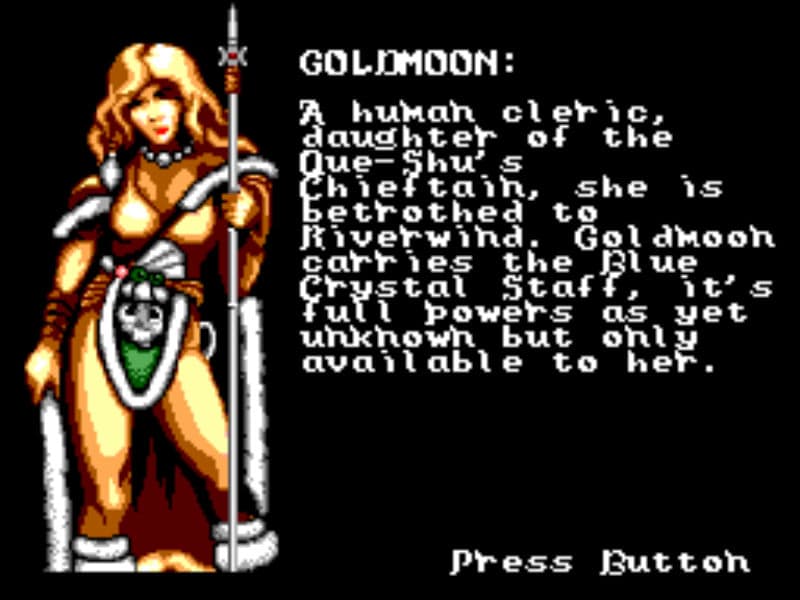 Screenshot de Heroes of the Lance