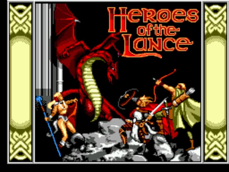 Screenshot de Heroes of the Lance