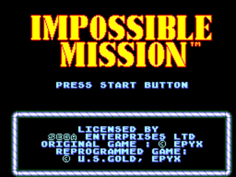 Screenshot de Impossible Mission