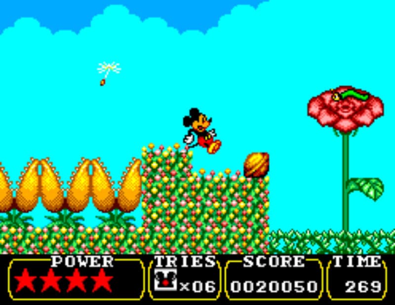 Screenshot de Land of Illusion Starring Mickey Mouse