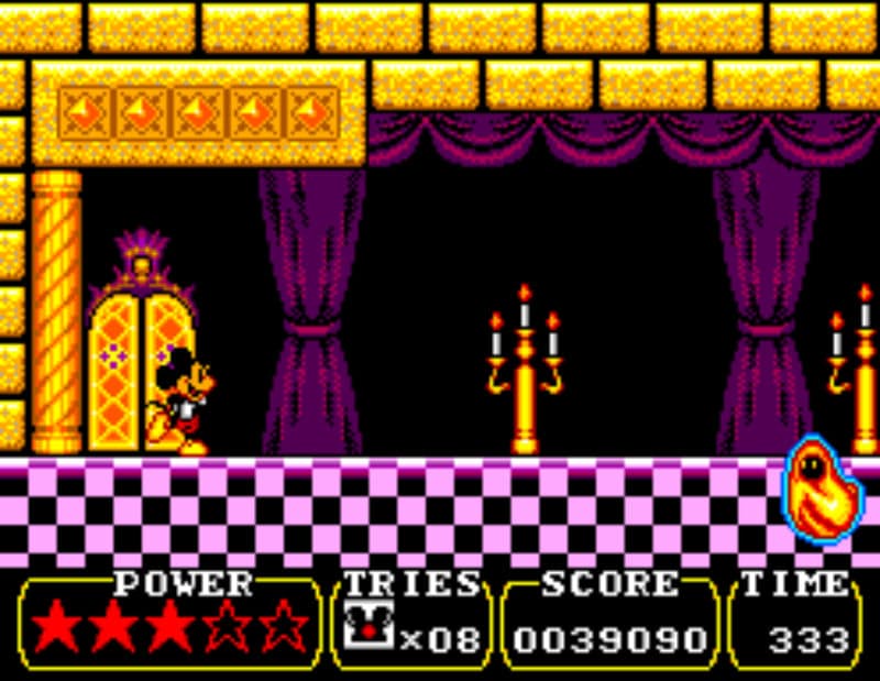 Screenshot de Land of Illusion Starring Mickey Mouse