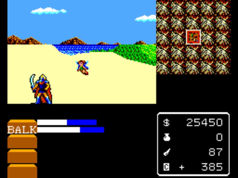 Screenshot de Miracle Warriors: Seal of the Dark Lord