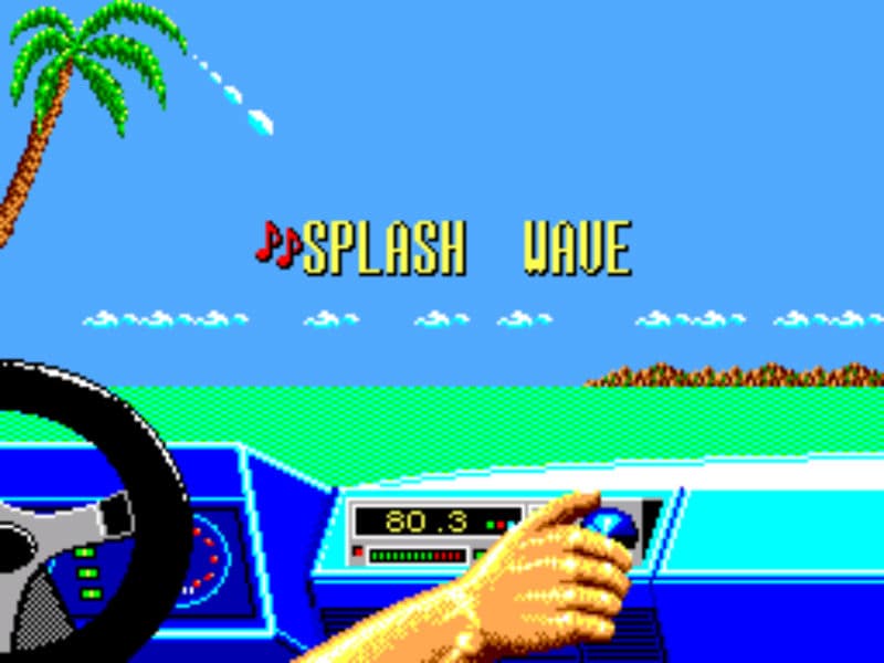 Screenshot de OutRun
