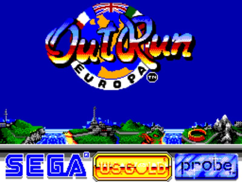 Screenshot de OutRun Europa