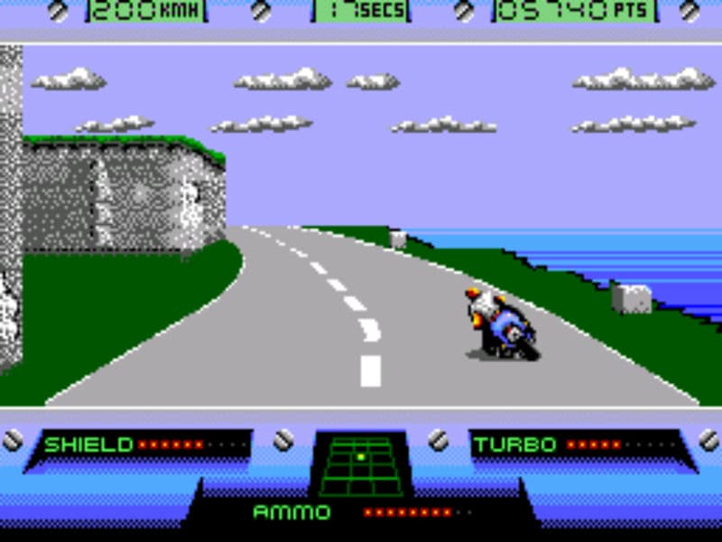 Screenshot de OutRun Europa