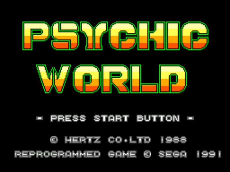 Screenshot de Psychic World