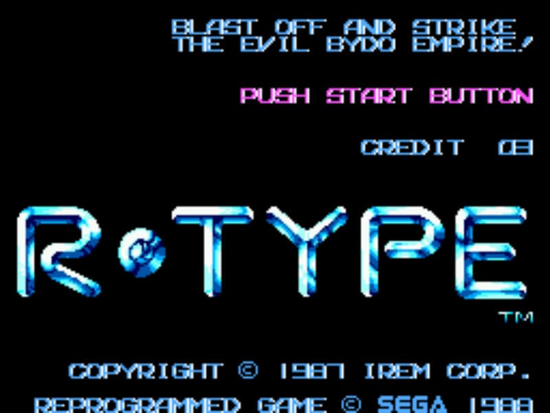 Screenshot de R-Type