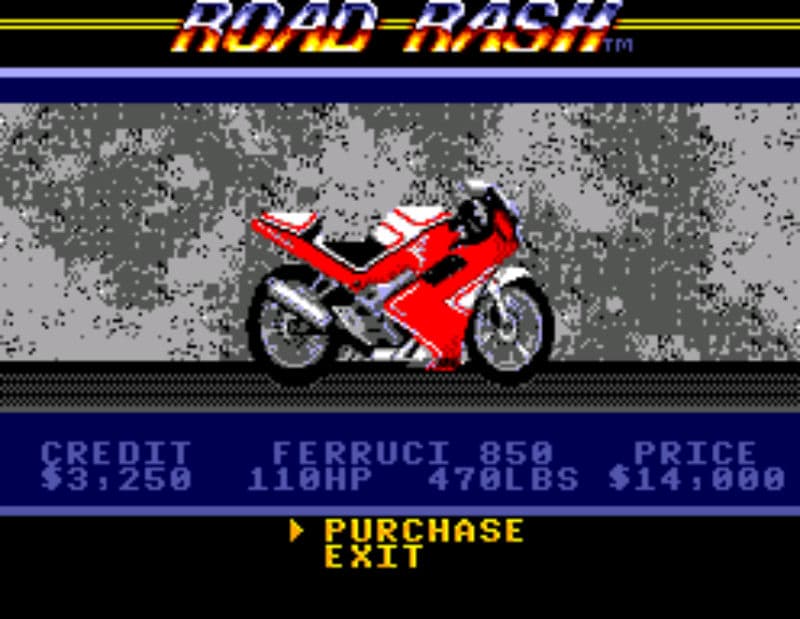 Screenshot de Road Rash