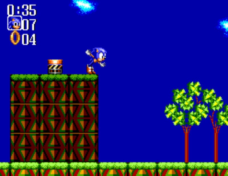 Screenshot de Sonic Chaos