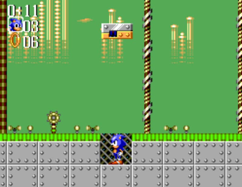 Screenshot de Sonic Chaos