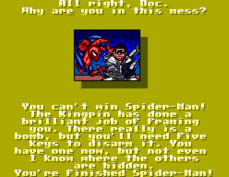 Screenshot de Spider-Man vs. The Kingpin