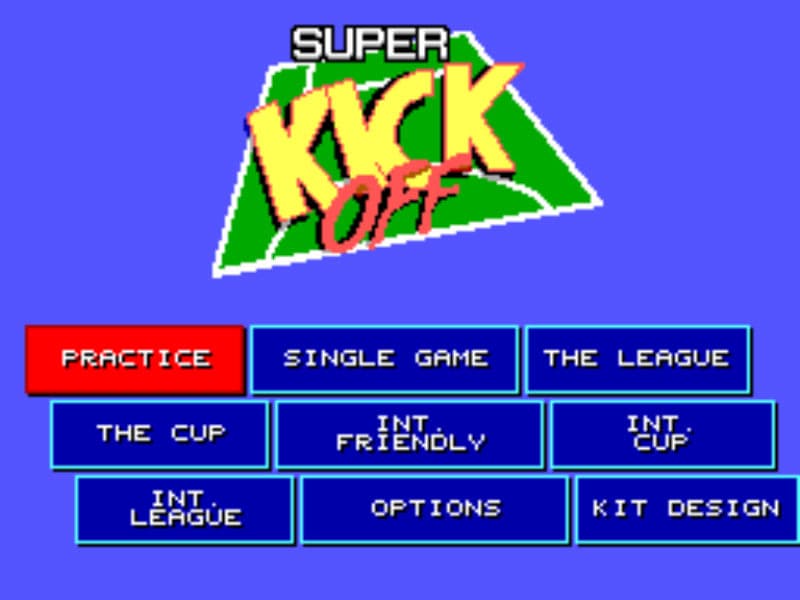 Screenshot de Super Kick Off