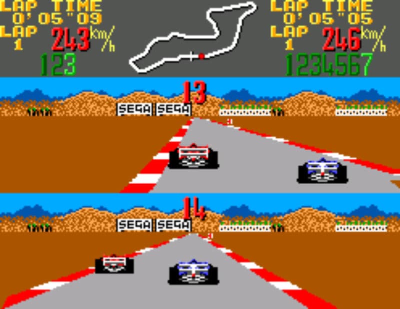 Screenshot de Super Monaco GP