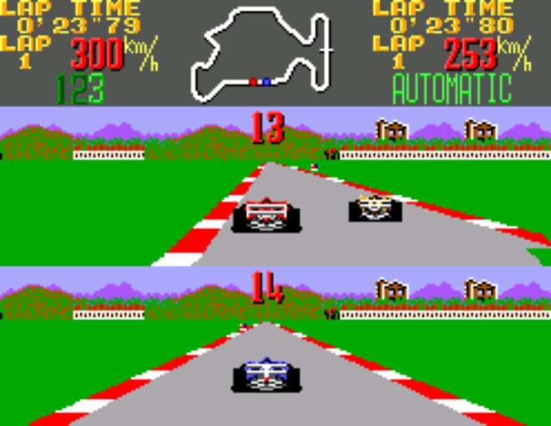 Screenshot de Super Monaco GP
