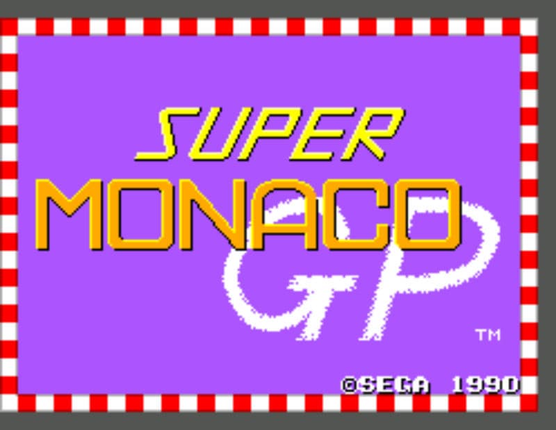 Screenshot de Super Monaco GP