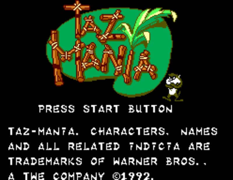 Screenshot de Taz-Mania