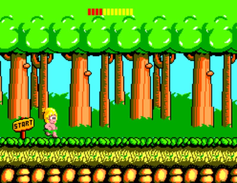 Screenshot de Wonder Boy