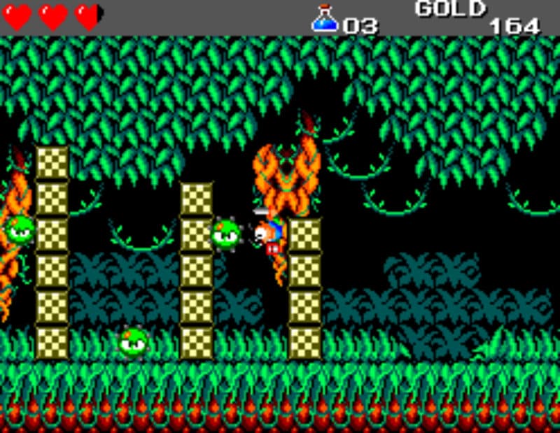 Screenshot de Wonder Boy III: The Dragon's Trap
