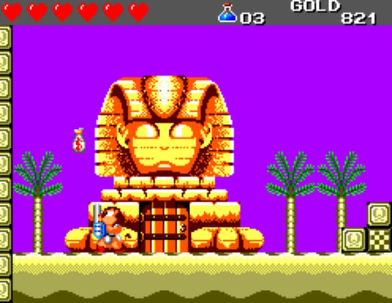 Screenshot de Wonder Boy III: The Dragon's Trap