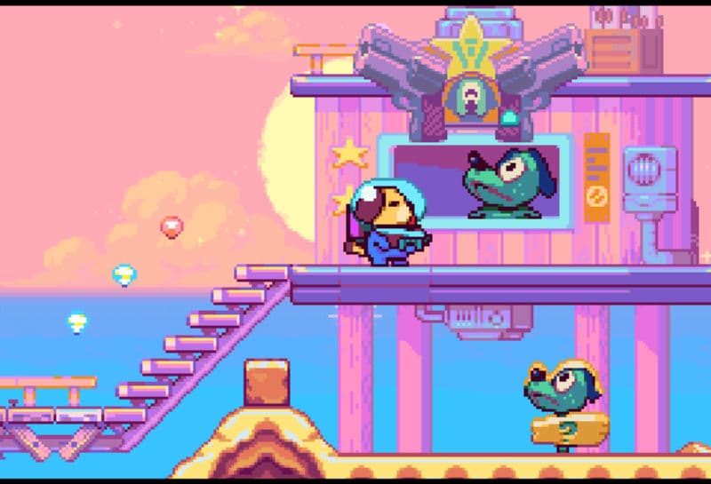 Screenshot de Goodboy Galaxy & Witch n' Wiz