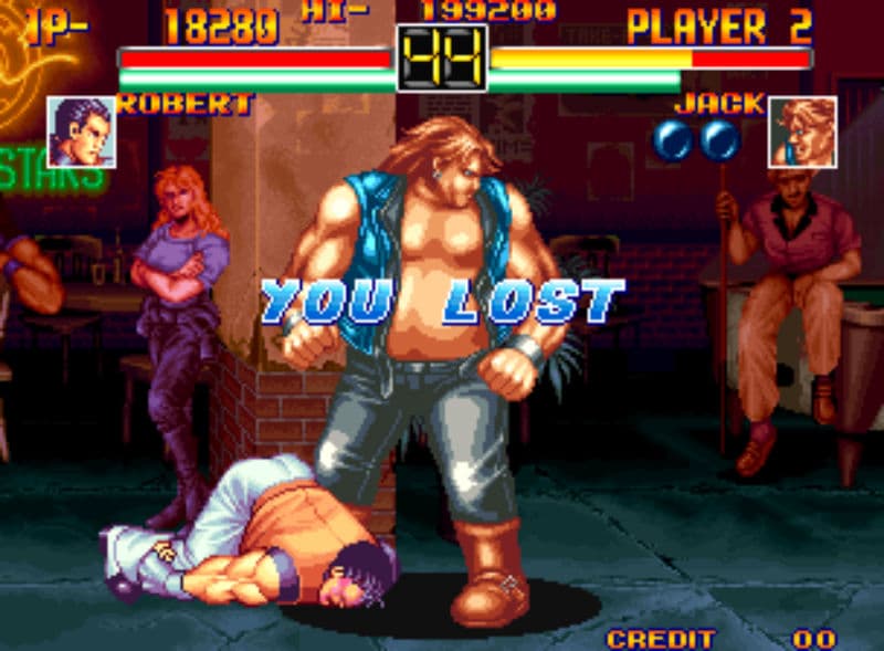 Screenshot de Art of Fighting