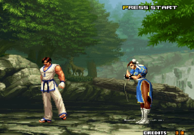 Screenshot de SVC Chaos: SNK vs. Capcom