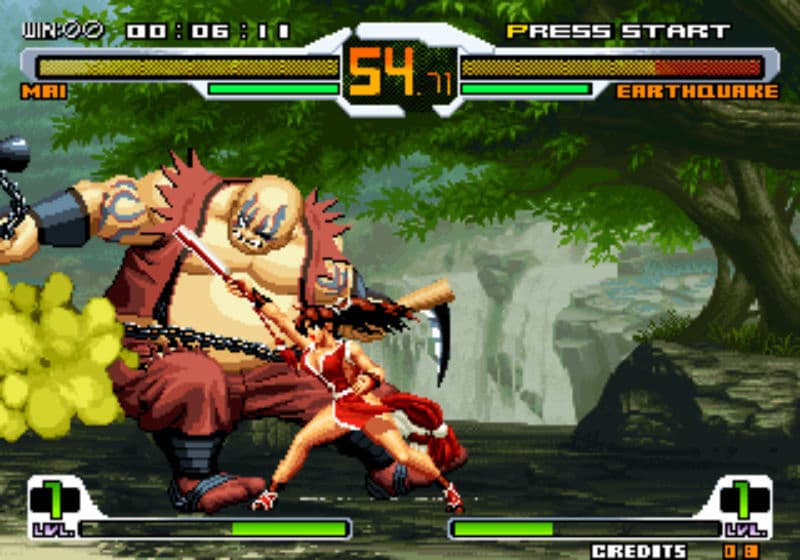 Screenshot de SVC Chaos: SNK vs. Capcom