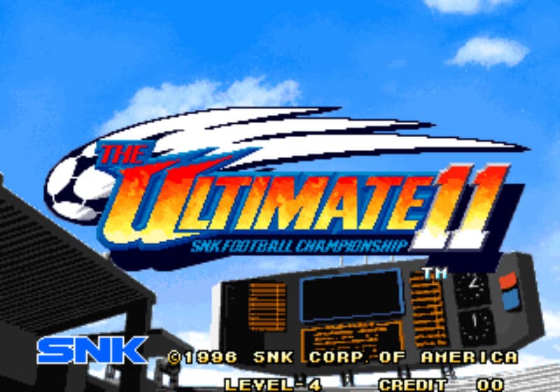 Screenshot de The Ultimate 11: SNK Football Championship