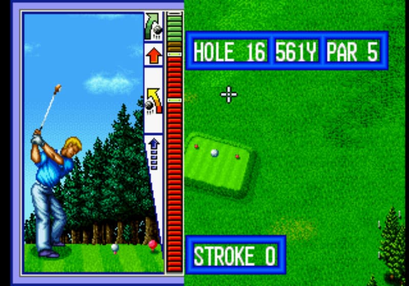 Screenshot de Top Player's Golf