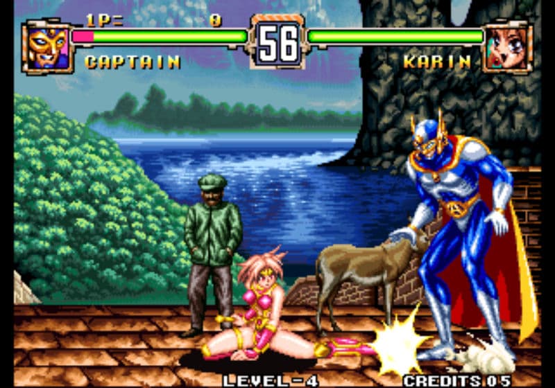 Screenshot de Voltage Fighter Gowcaizer