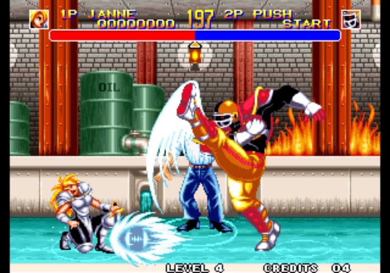 Screenshot de World Heroes 2