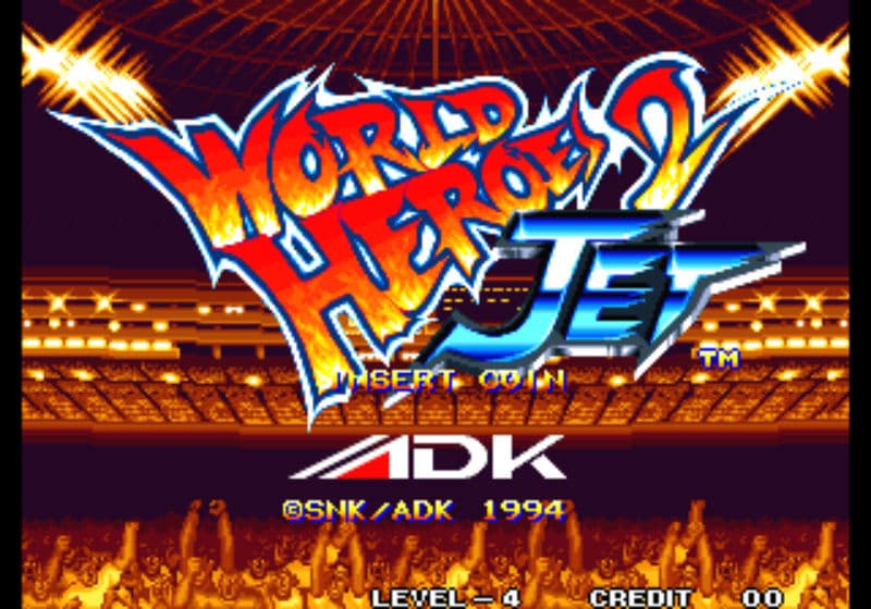 Screenshot de World Heroes 2 JET