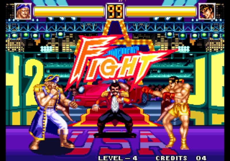 Screenshot de World Heroes 2 JET