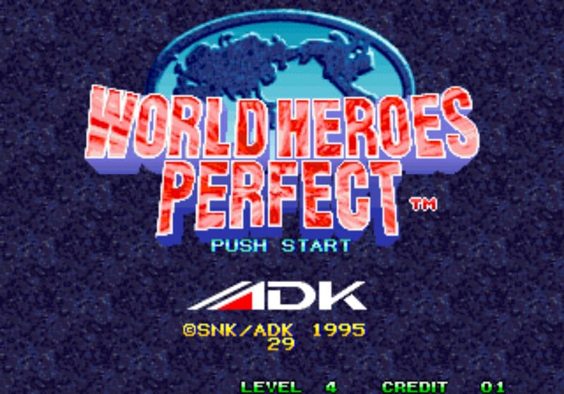 Screenshot de World Heroes Perfect