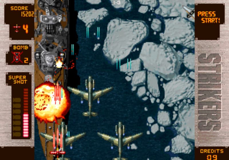 Screenshot de Strikers 1945 Plus