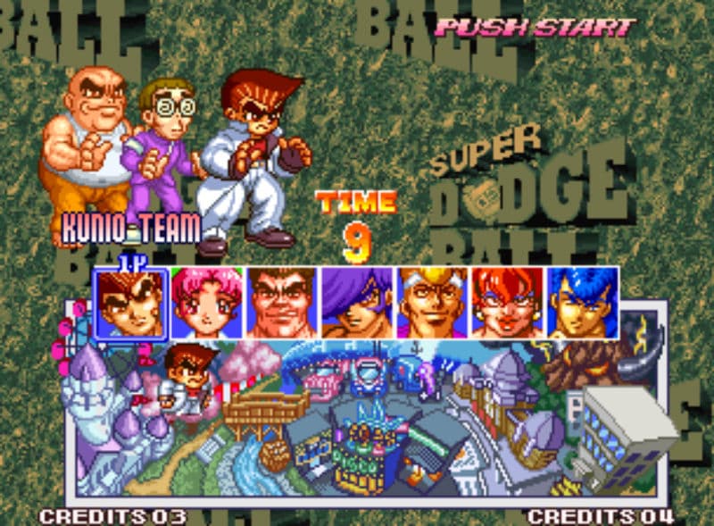 Screenshot de Super Dodge Ball