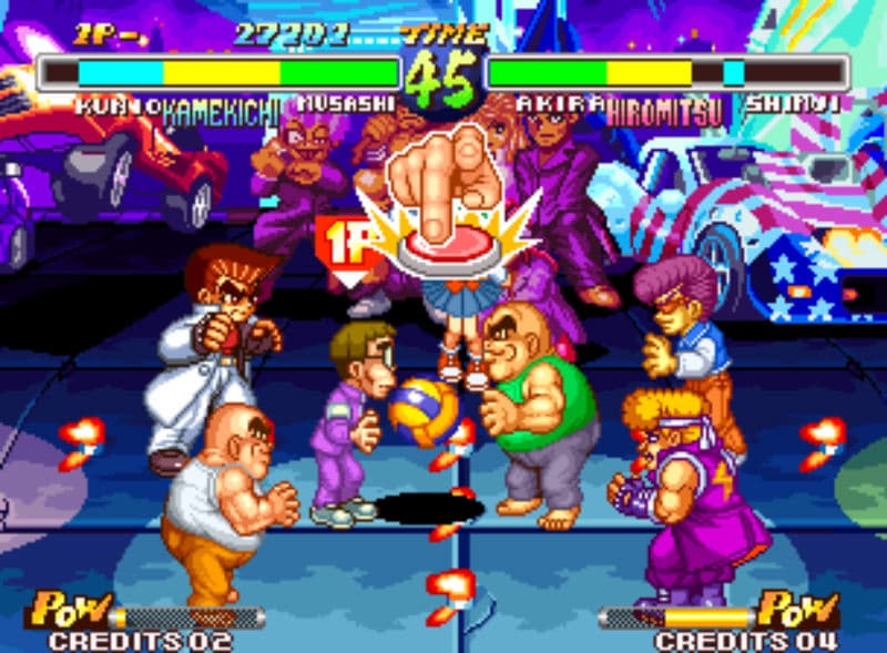 Screenshot de Super Dodge Ball