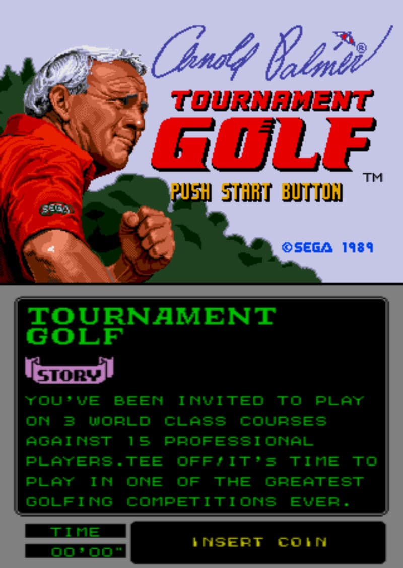 Screenshot de Arnold Palmer Tournament Golf