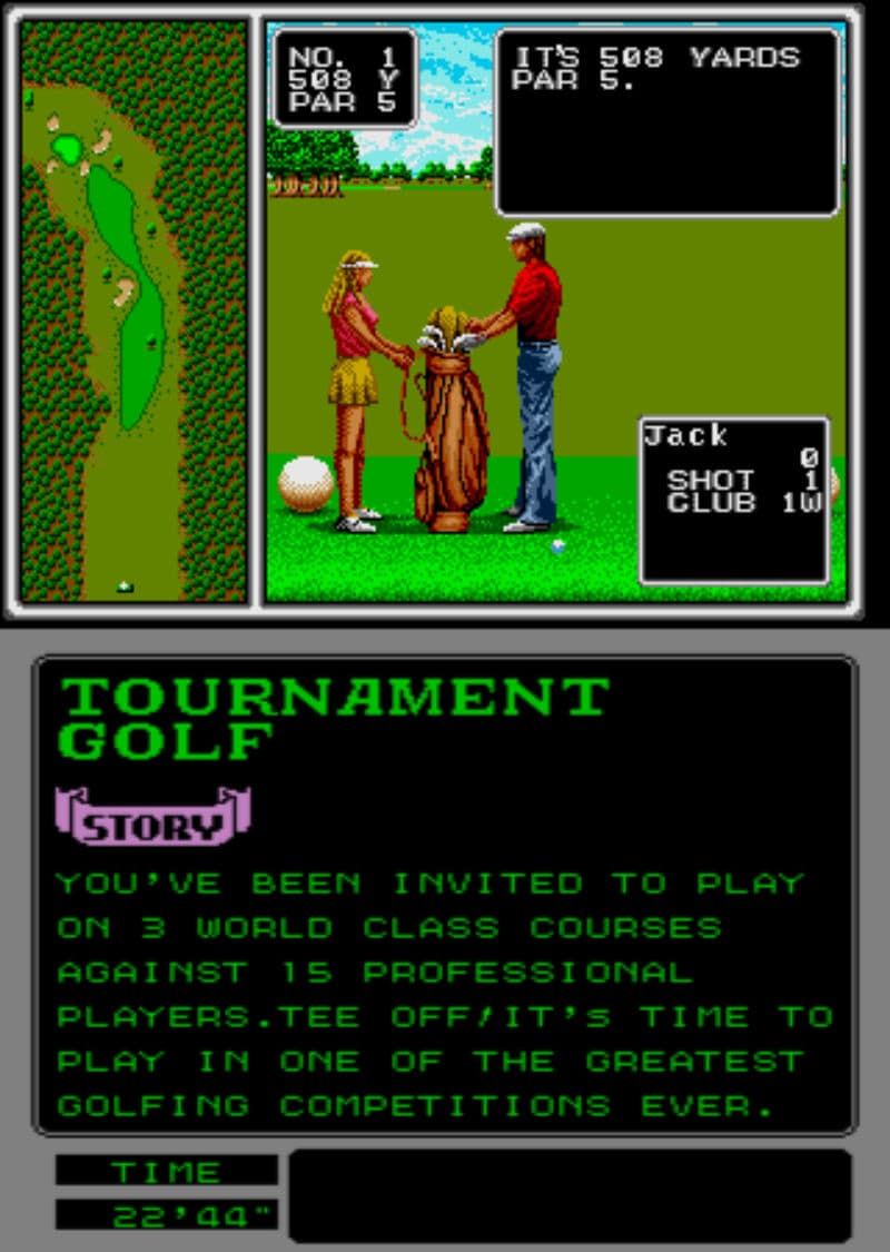 Screenshot de Arnold Palmer Tournament Golf