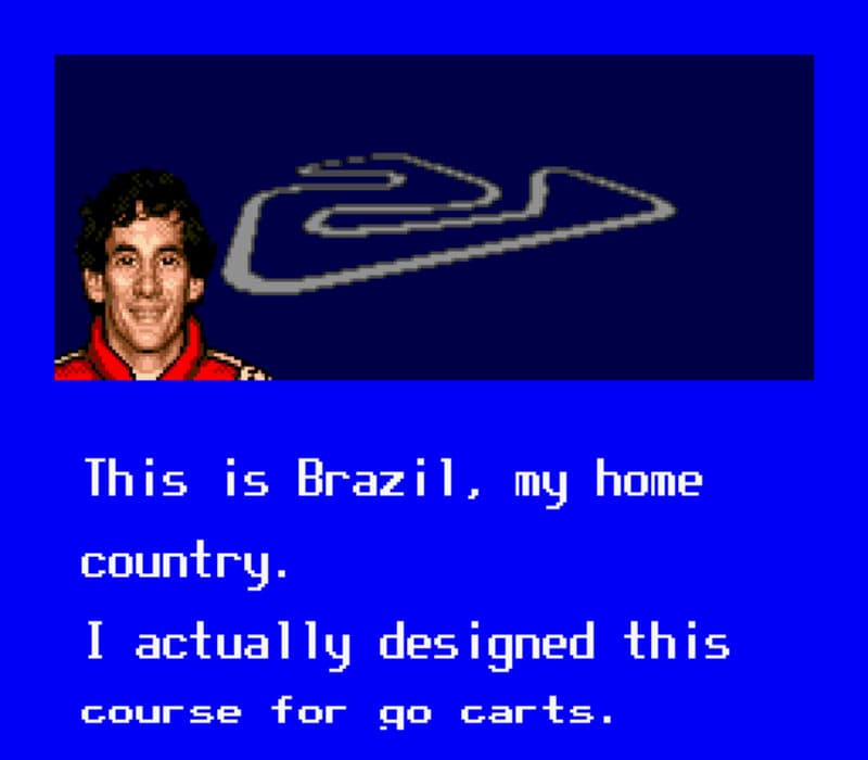 Screenshot de Ayrton Senna's Super Monaco GP II
