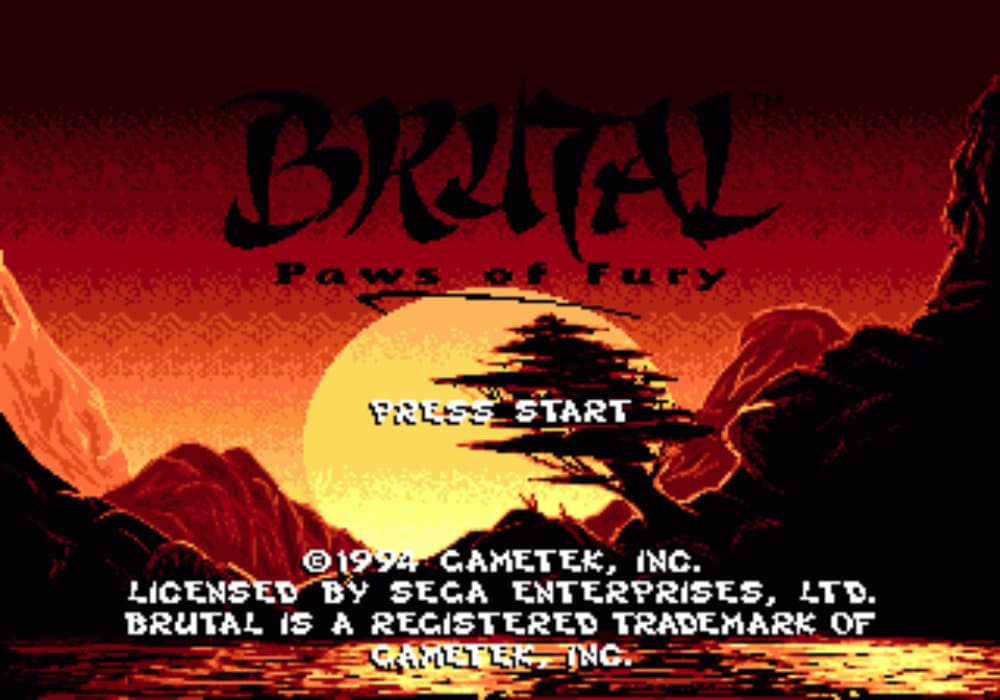 Screenshot de Brutal: Paws of Fury
