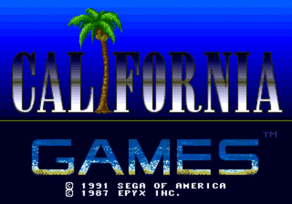 Screenshot de California Games