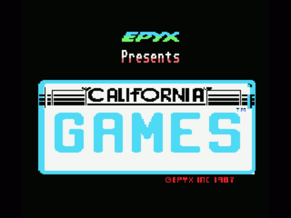Screenshot de California Games