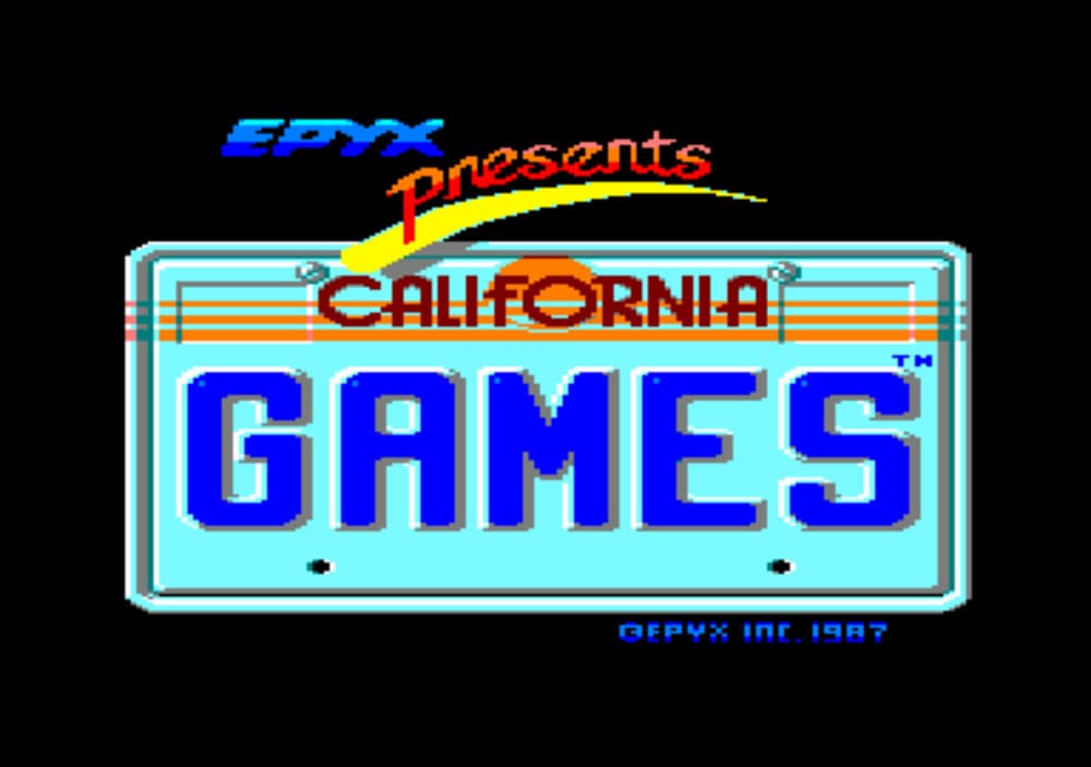Screenshot de California Games