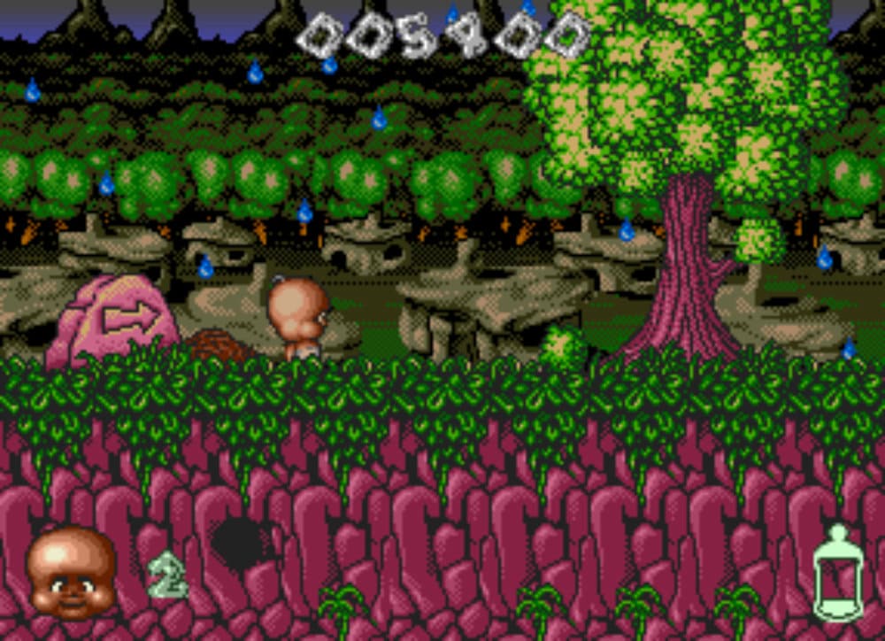 Screenshot de Chuck Rock II: Son of Chuck