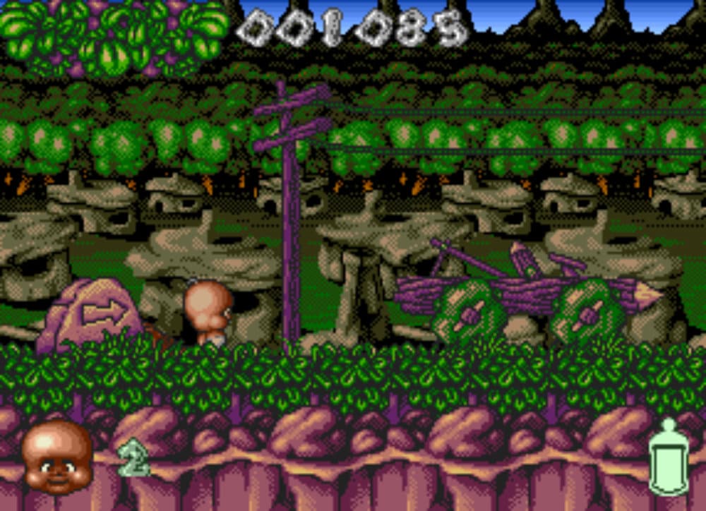 Screenshot de Chuck Rock II: Son of Chuck