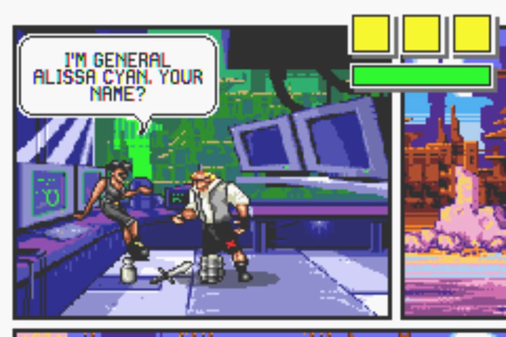 Screenshot de Comix Zone