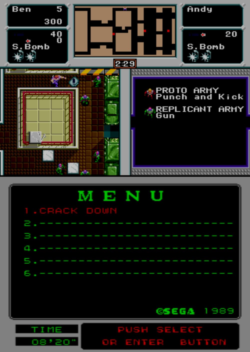 Screenshot de Crack Down