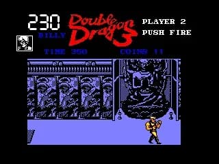 Screenshot de Double Dragon 3: The Rosetta Stone